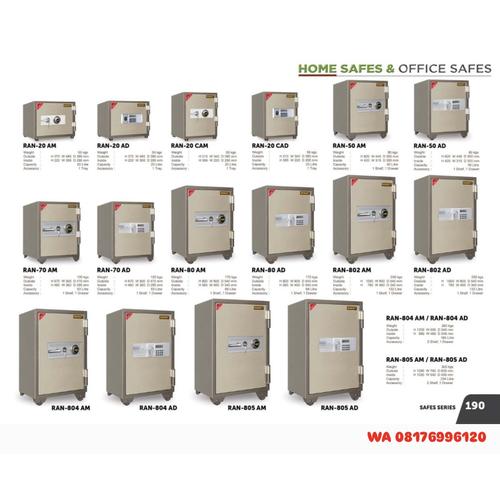 Brankas Kantor Donati RAN-20 50 70 80 802 804 805 AM AD CAM CAD