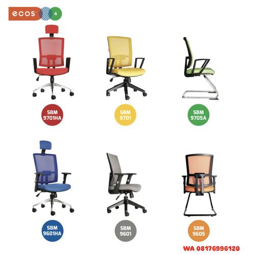 Kursi Kantor Chairman Ecos SBM 9701 HA SBM 9701 SBM 9705 A SBM 9601 HA SBM 9601 SBM 9605