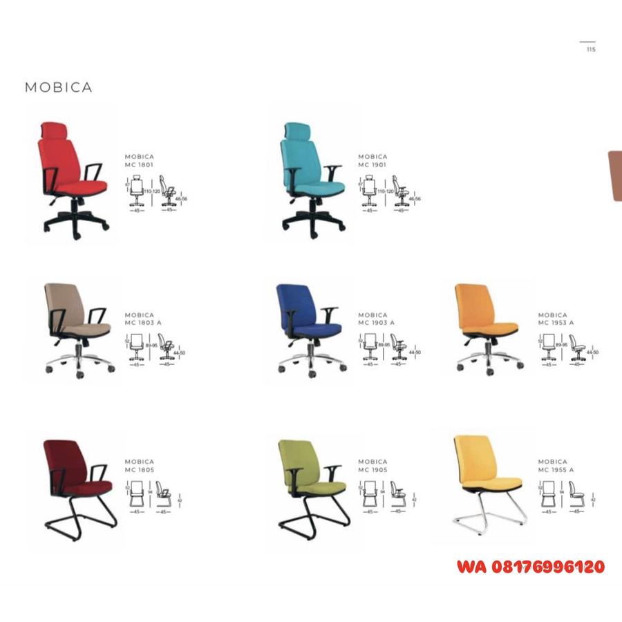 Kursi Kantor Chairman MOBICA MC 1801 1803 A 1805 1901 1903 A 1905 1953 A 1955 A