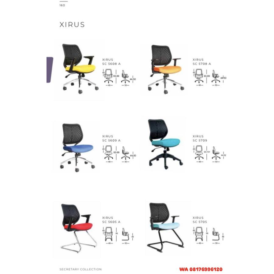 Kursi Kantor Chairman XIRUS SC 5608 A 5609 A 5605 A 5708 A 5709 5705