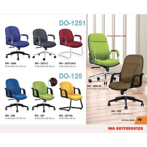 Kursi Kantor Donati DO - 125 126 127 UA & DO - 1251 1261 1271 AL