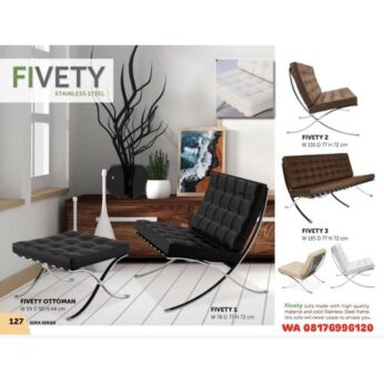 Kursi Kantor Donati FIVETY 1 2 3 OTTOMAN