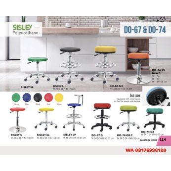 Kursi Kantor Donati SISLEY S L SL LP, DO-67 G C & DO-74 GB C XS New C