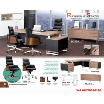 Kursi Kantor Donati STAZIO 1 2 WD AL