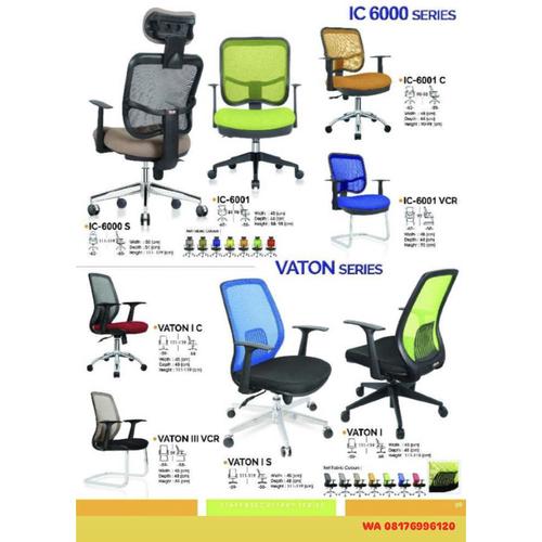Kursi Kantor Ichiko IC-6000 S 6001 6001 C 6001 VCR & VATON I I S I C III VCR