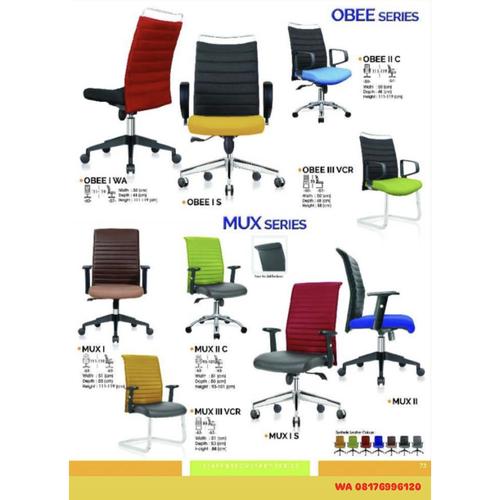 Kursi Kantor Ichiko OBEE I S I WA II C III VCR & MUX I I S II II C III VCR