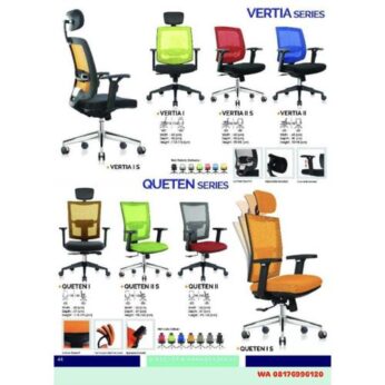 Kursi Kantor Ichiko VERTIA I I S II II S & QUETEN I I S II II S