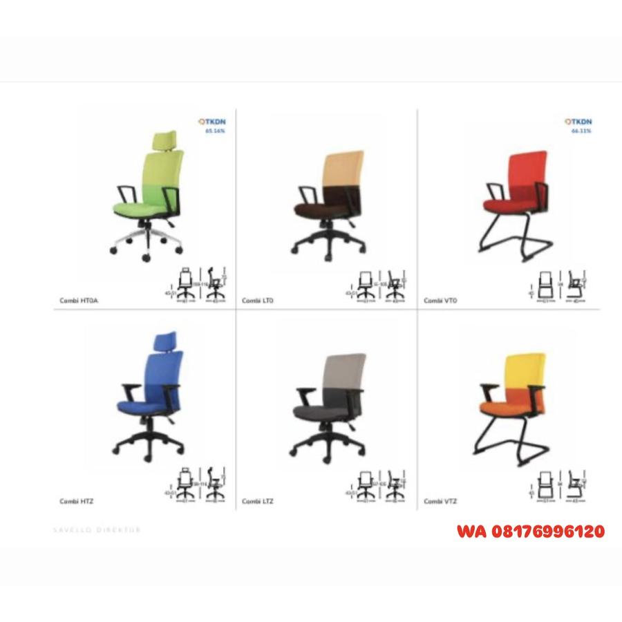 Kursi Kantor Savello Direktur Combi HT0A HTZ LT0 LTZ VT0 VTZ