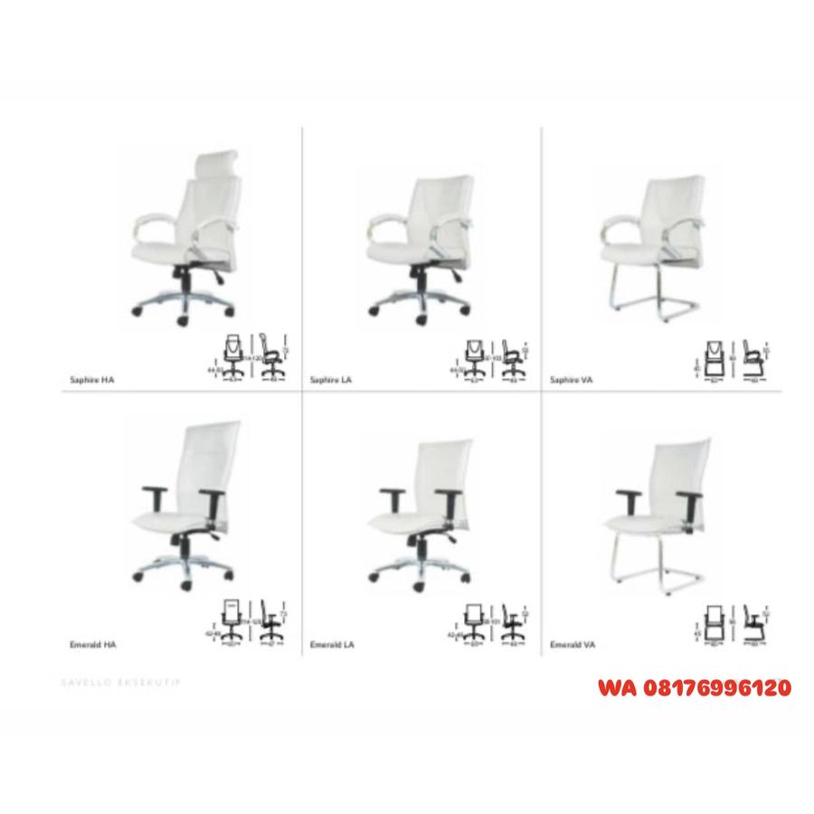 Kursi Kantor Savello Eksekutif Emerald HA LA VA & Saphire HA LA VA