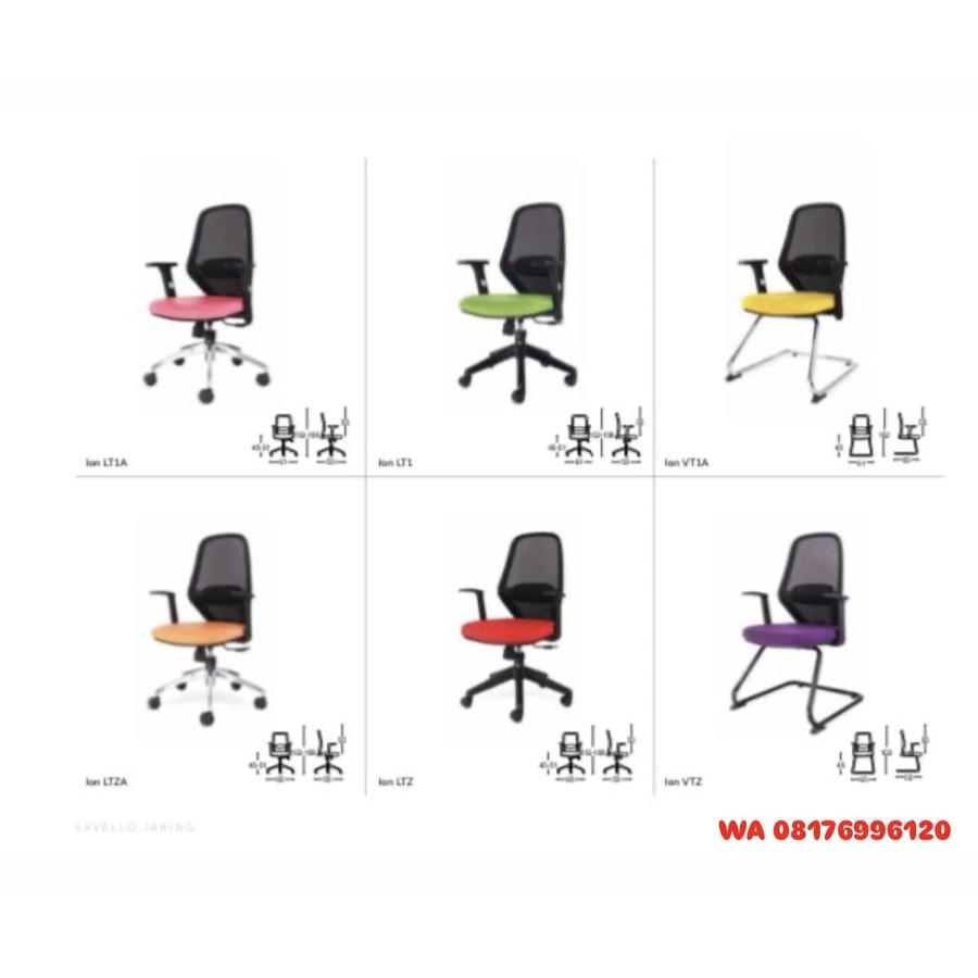Kursi Kantor Savello Jaring Ion LT1A LTZA LT1 LTZ VT1A VTZ