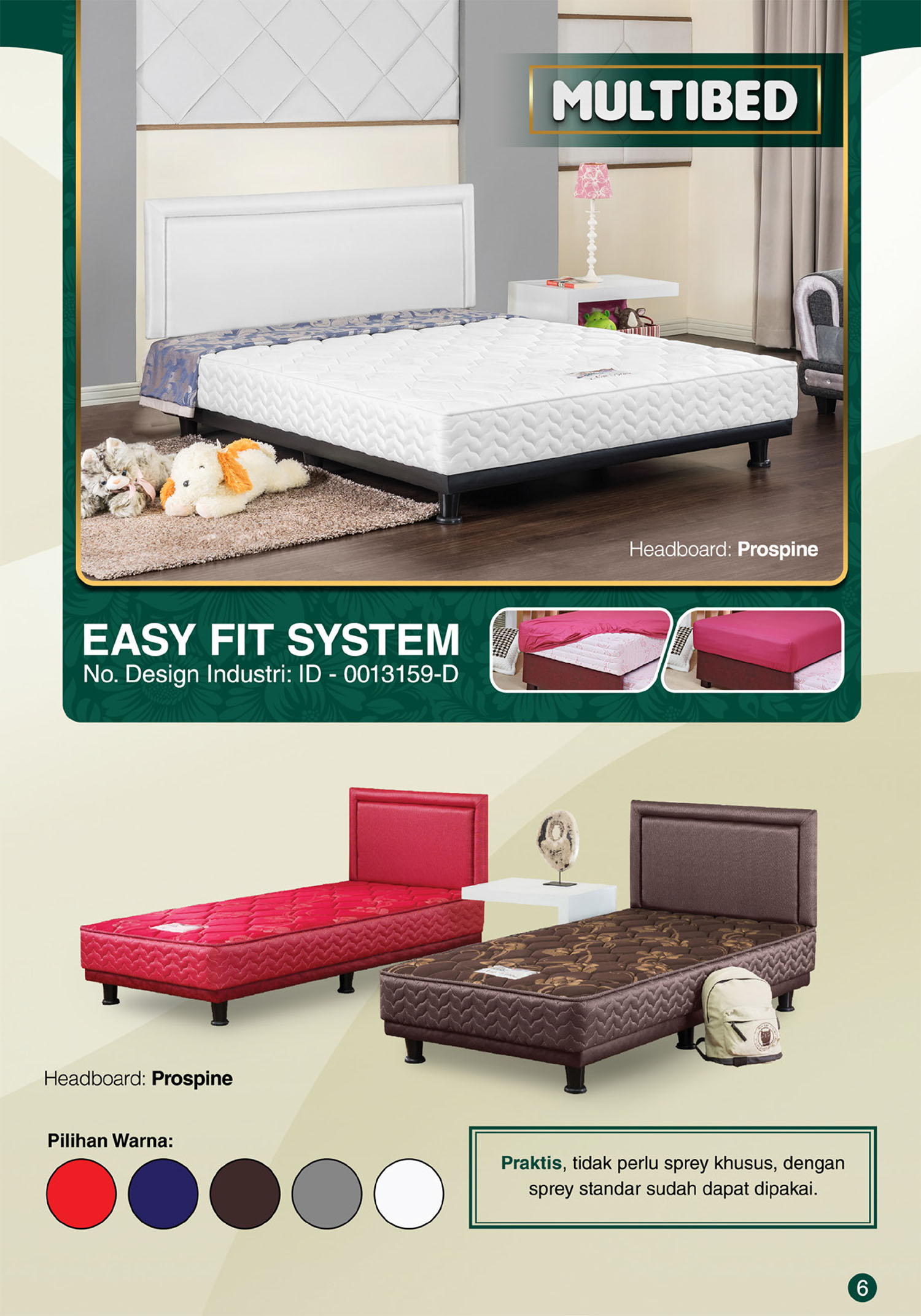 Springbed Guhdo Multibed New Prima - Prospine