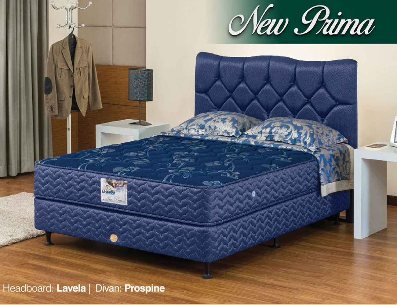 Springbed Guhdo New Prima Prospine Style - Lavela