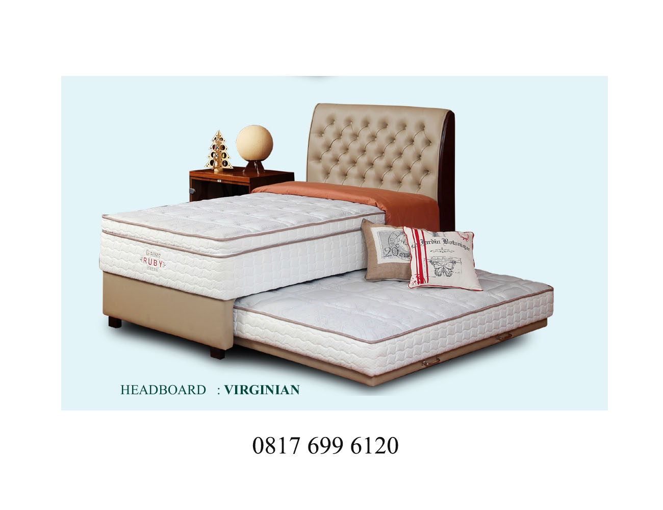 Springbed Guhdo 2 in 1 Ruby Dream - Virginian