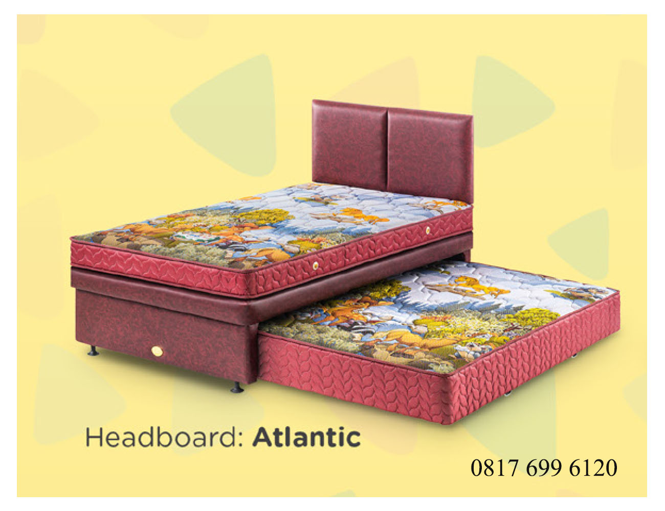 Springbed Guhdo 3 in 1 Happy Kids Atlantic