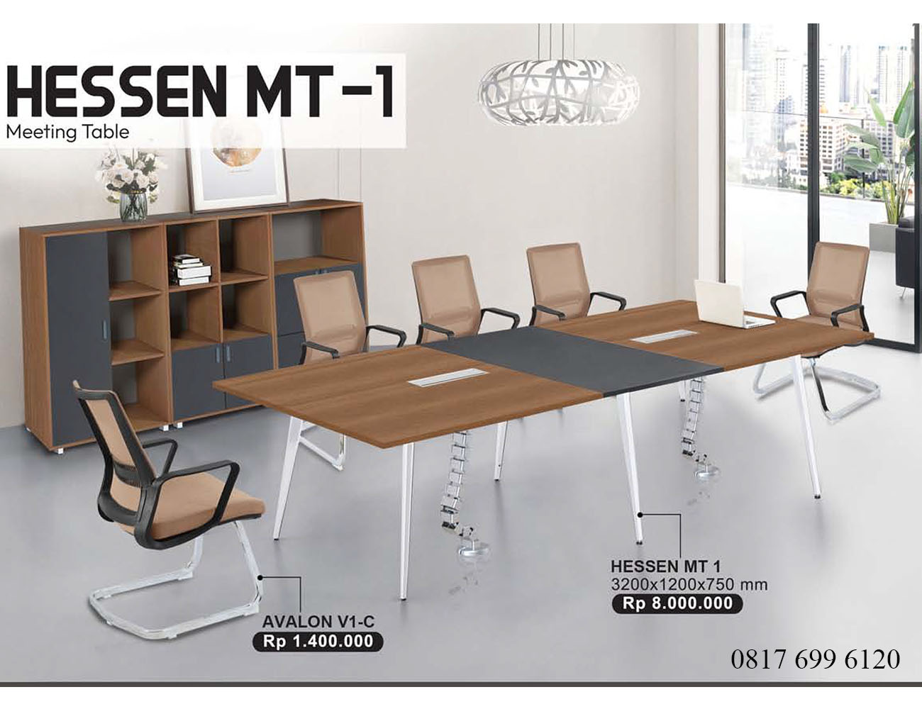 Meja Kursi Rapat Donati Ultimate Hessen MT-1