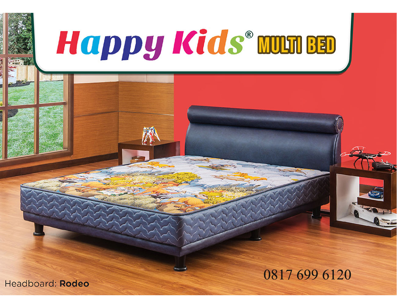 Springbed Guhdo Multi Bed Happy Kids 2019 (Panjang 200 cm) - Rodeo