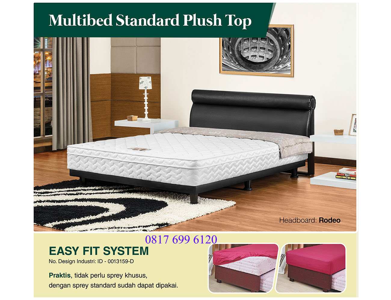 Springbed Guhdo Multi Bed Standard Plush Top - Rodeo