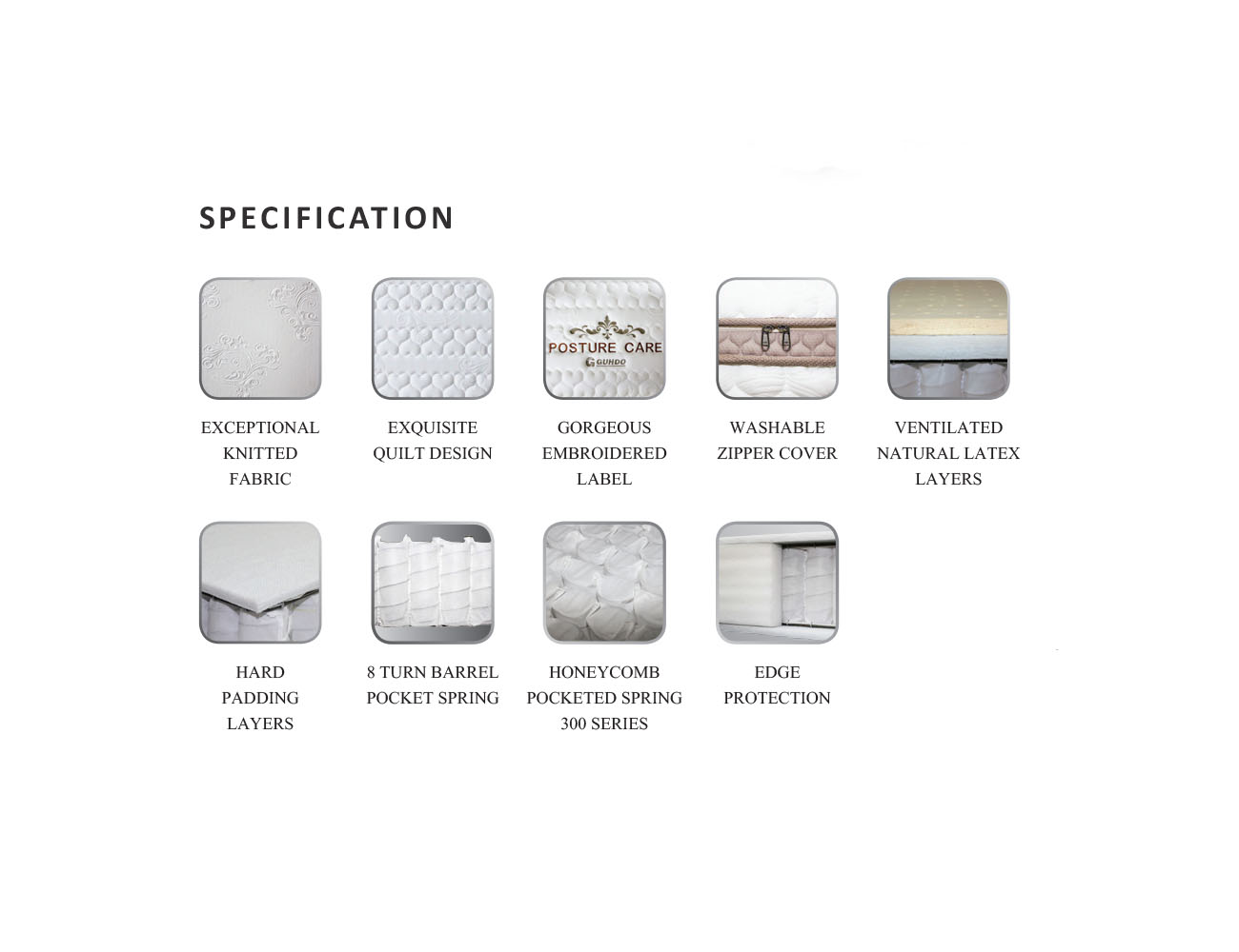 Springbed Guhdo Posture Care Victorian Style - Victorian - Image 2